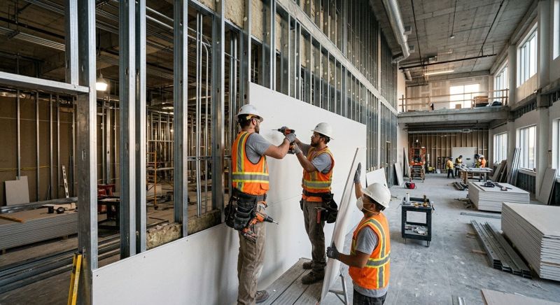 Commercial Drywall Installation in Arvada, CO