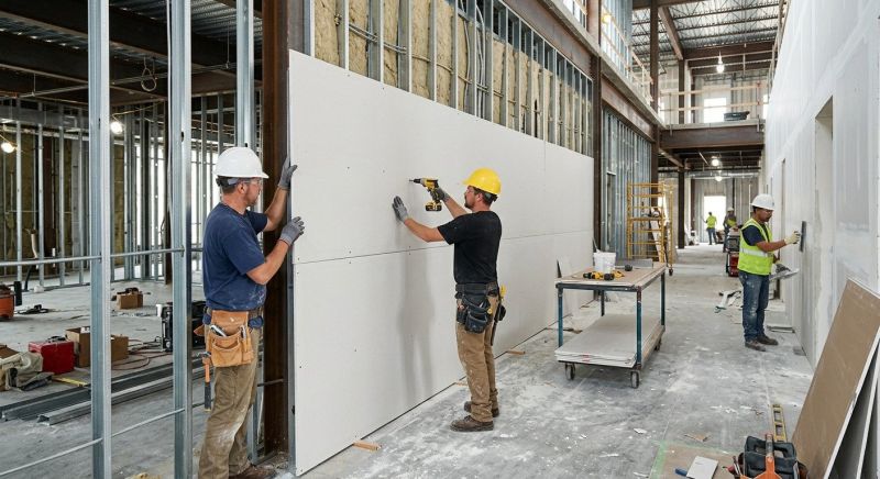 Commercial Drywall Renovation in Denver County, CO