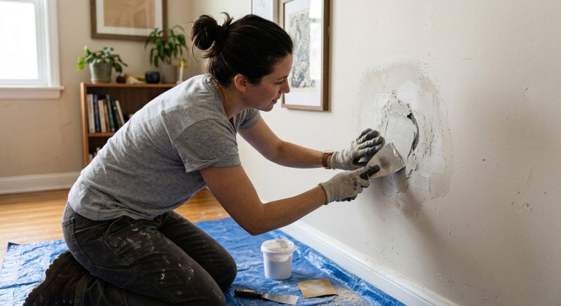 Kitchen Drywall Repair in Alpharetta, GA