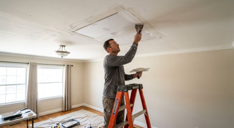 Basement Drywall Repair in Wilmington, NC