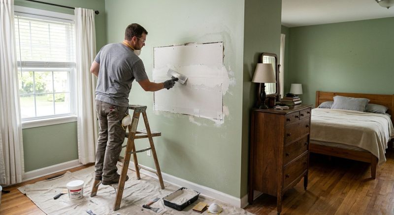Bedroom Wall Repair in Wilmington, NC