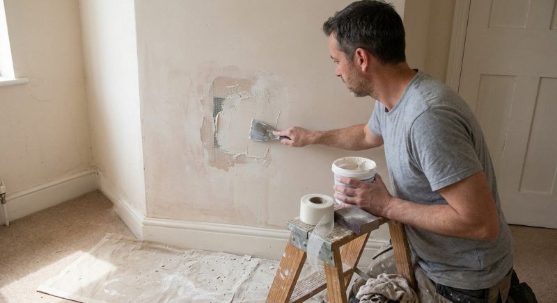 Bedroom Wall Repair in Kansas City, KS