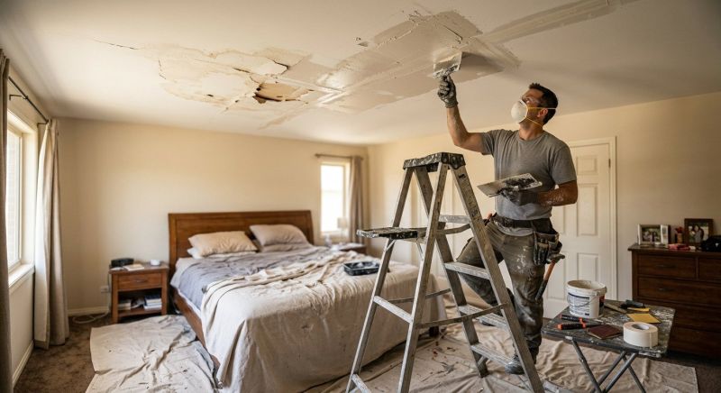 Ceiling Drywall Repair in Wilmington, NC