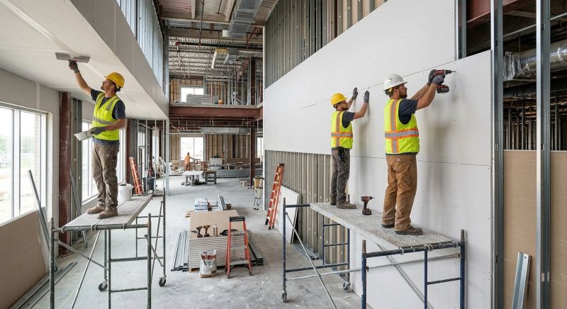 Commercial Drywall Renovation in Denver, CO