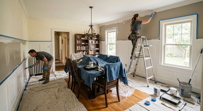 Den Painting in Wilmington, NC
