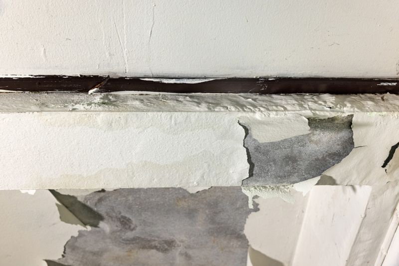 Damaged Drywall Ceiling