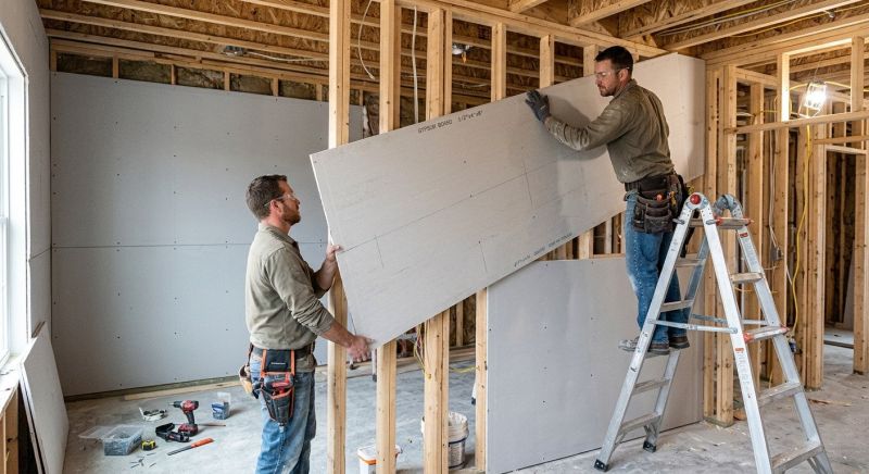 Drywall Hanging in Olathe, KS
