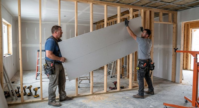Kitchen Drywall Installation in Conroe, TX