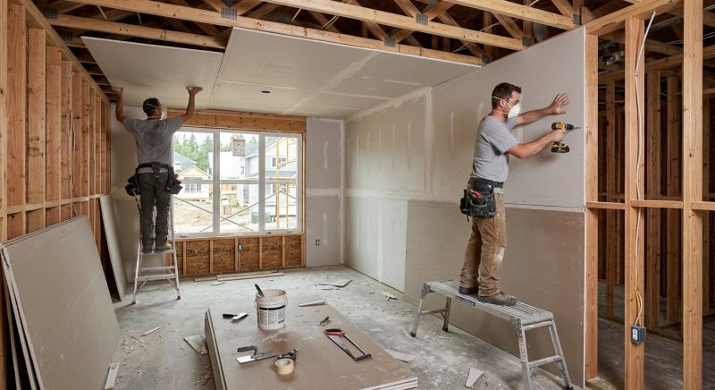Kitchen Drywall Installation in Conroe, TX
