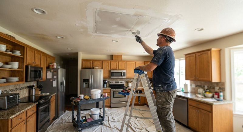 Kitchen Drywall Repair in Conroe, TX