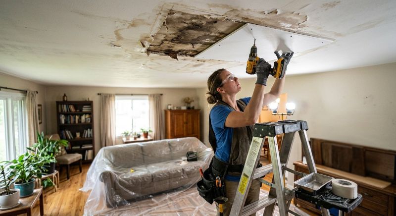 Wall Damage Repair in Kansas City, KS