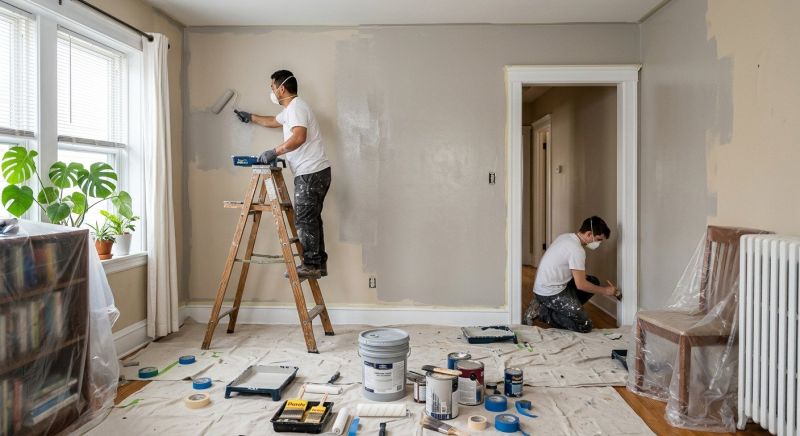 Walls Painting in Wilmington, NC